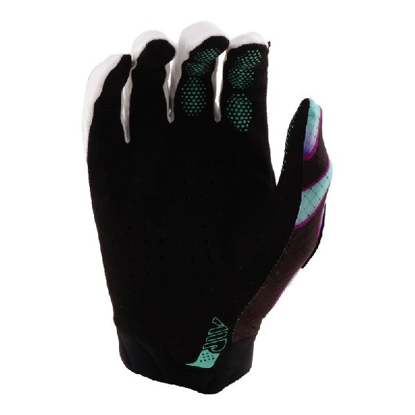 Gants de Vélo Air Overspray Turquoise, Paume