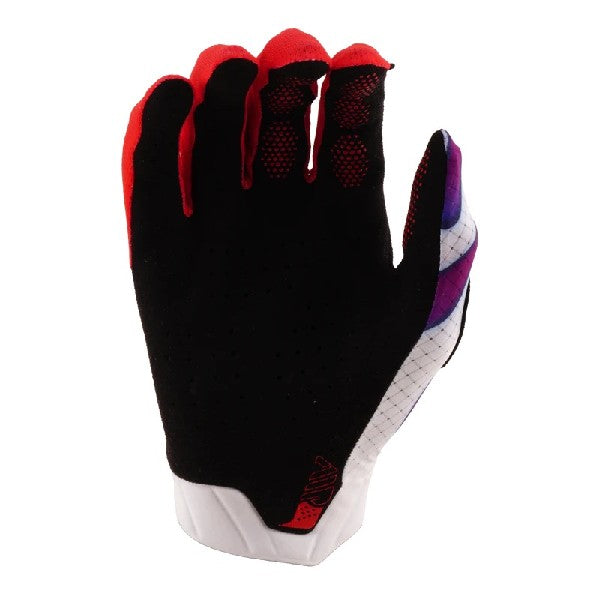 Gants de Vélo Air Overspray Blanc/Mauve, Paume