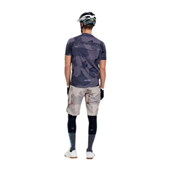 Short de vélo Skyline Pro X BN3TH Liner Gris Camo, Dos