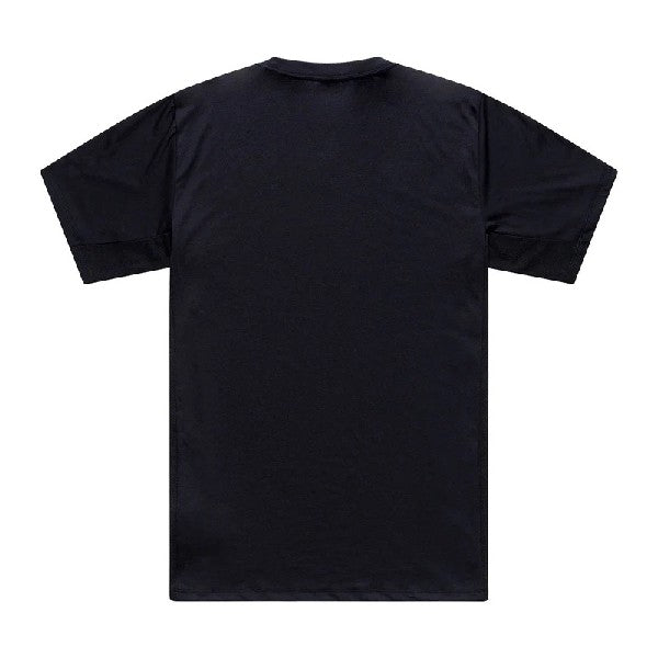 Maillot de Vélo Skyline Ride Signature Manches Courtes Noir/Bleu, de dos