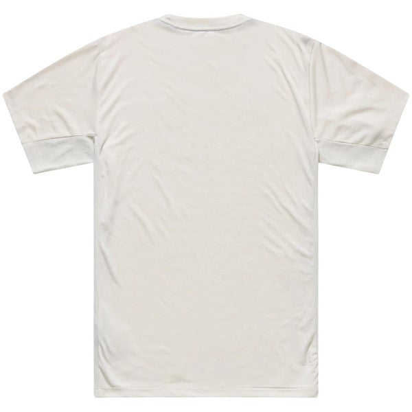 Maillot de Vélo Skyline Ride Signature Manches Courtes Blanc de dos