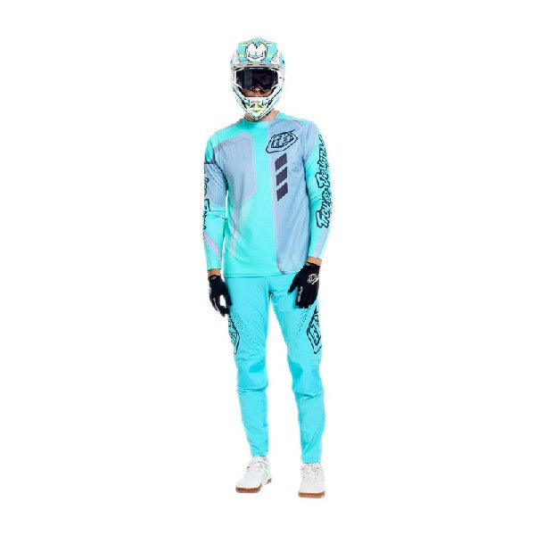 Pantalon de vélo Sprint Pro Turquoise, de face