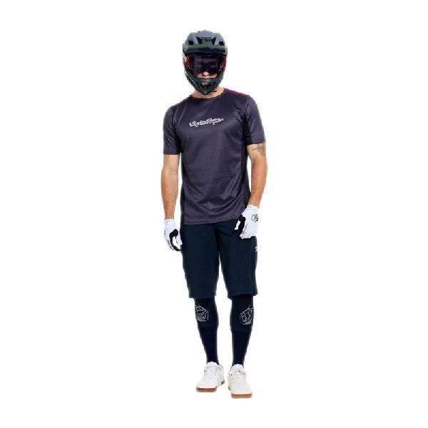 Mountain Bike Jersey Skyline Ride Signature Long Sleeve Carbon, de face