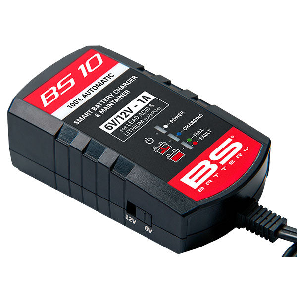 Chargeur et Mainteneur de Batterie Intelligent BS10||BS10 Smart Battery Charger and Maintainer