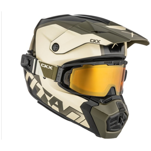 Casque Titan AMS Nunavut - Lunettes Apex Incluse Beige