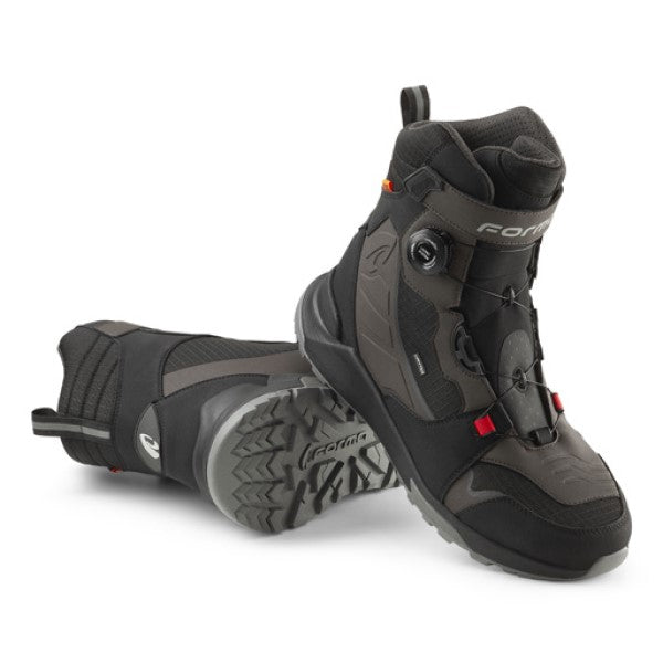 Bottes de Moto ADV Kite Dry Noir/Brun en paire