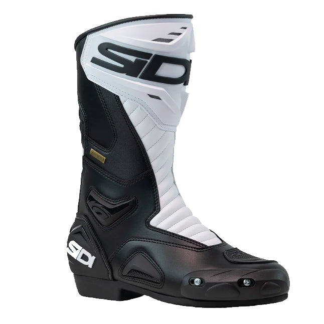Bottes de Moto Performer Gore Blanc/Noir