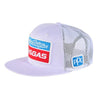 Casquette TLD GasGas Team Plate Blanc, de face