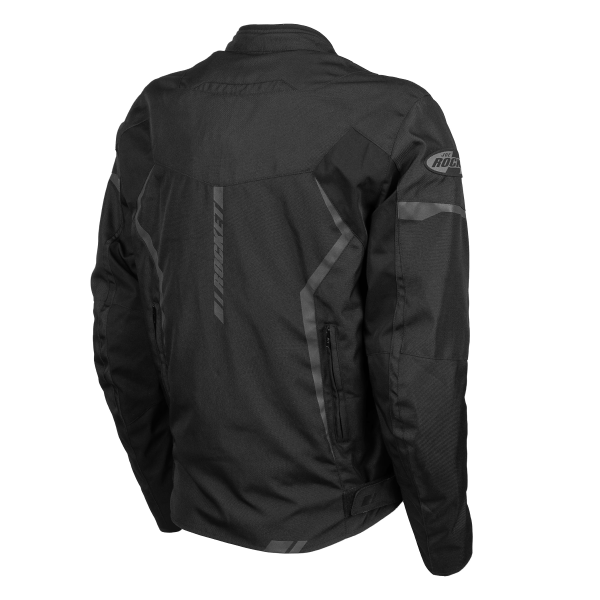 Motorcycle Jacket Blaster /Joe Rocket/noir de dos
