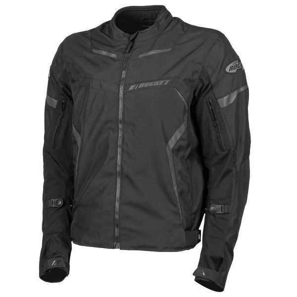 Motorcycle Jacket Blaster /Joe Rocket/noir de face