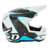 Casque de Motocross ATR-3 Wave Carbone Blanc/Bleu