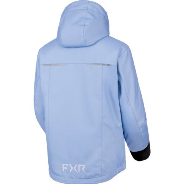 Manteau de Motoneige Kicker Enfant  Bleu Clair, Dos