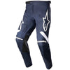 Pantalon de Motocross Racer Hoen Alpinestars bleu foncé, de face