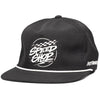 Casquette Burner/fasthouse/noir de face