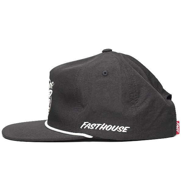 Casquette Burner/fasthouse/brun de profil