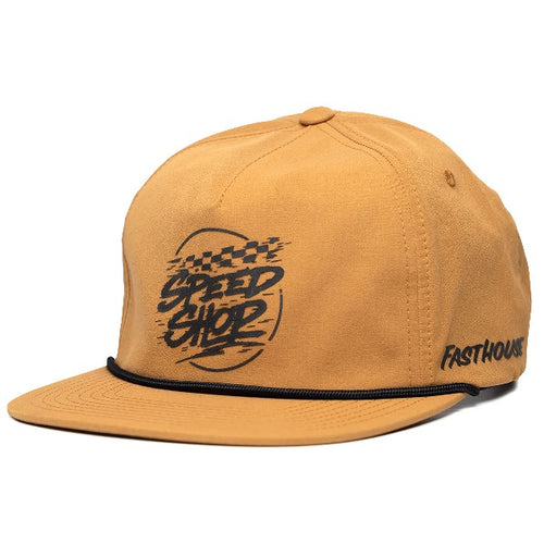 Casquette Burner/fasthouse/brun de face