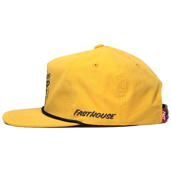 Casquette Burner/fasthouse/or de profil