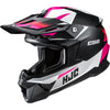 Casque de Motocross C50 Slide Noir/Rose