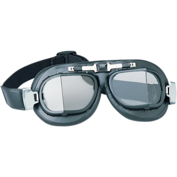 Lunettes de Moto Red Baron Noir Mat