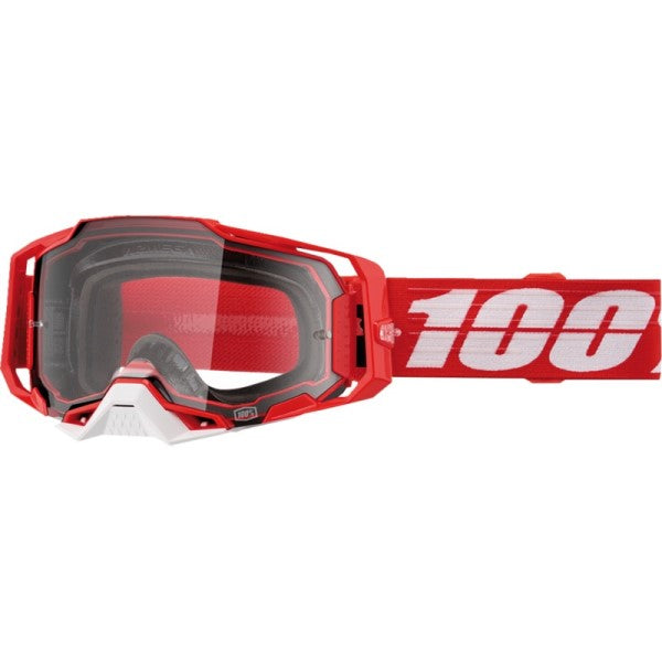 Lunettes de Motocross Armega Lentille Claire 100% Orange