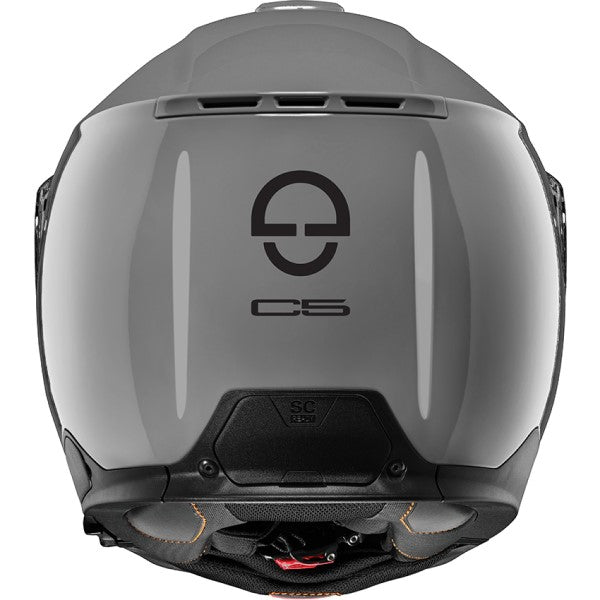 Casque de Moto Modulaire C5 ANC Schuberth Gris, arrière