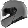 Casque de Moto Modulaire C5 ANC Schuberth Gris, de coté
