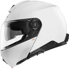 Casque de Moto Modulaire C5 ANC Schuberth Blanc, de coté