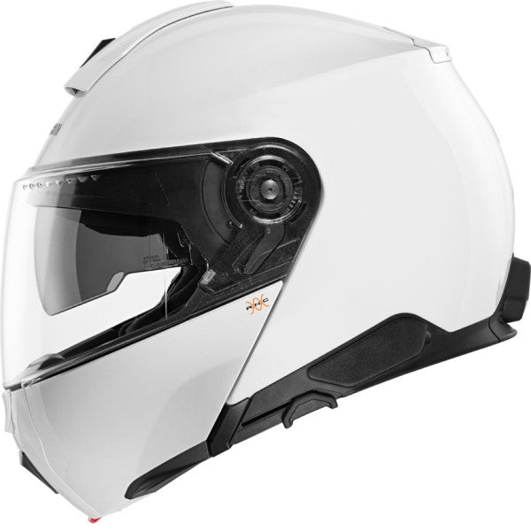 Casque de Moto Modulaire C5 ANC Schuberth Blanc, de coté