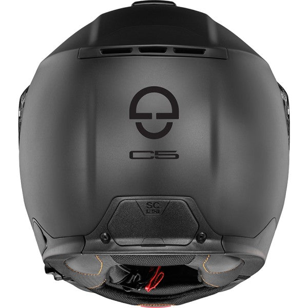 Casque de Moto Modulaire C5 ANC Schuberth Noir mat, arrière