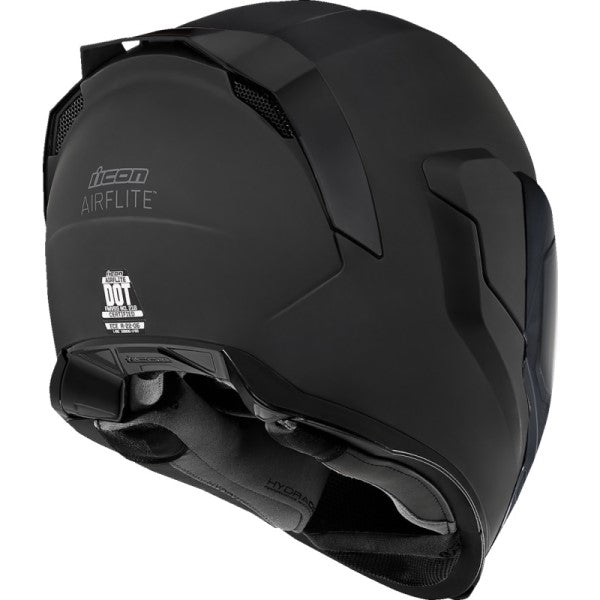 Full Face Motorcycle Helmet Airflite Dark Icon – ADM Sport