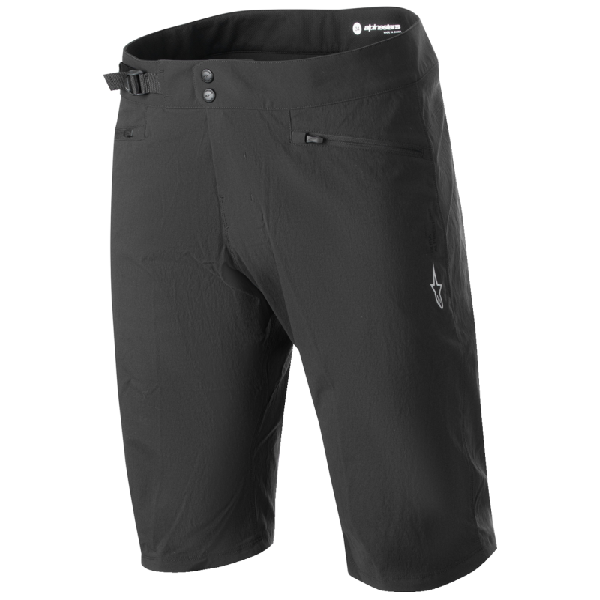 Short de Vélo A-Dura/Alpinestars/Noir de face