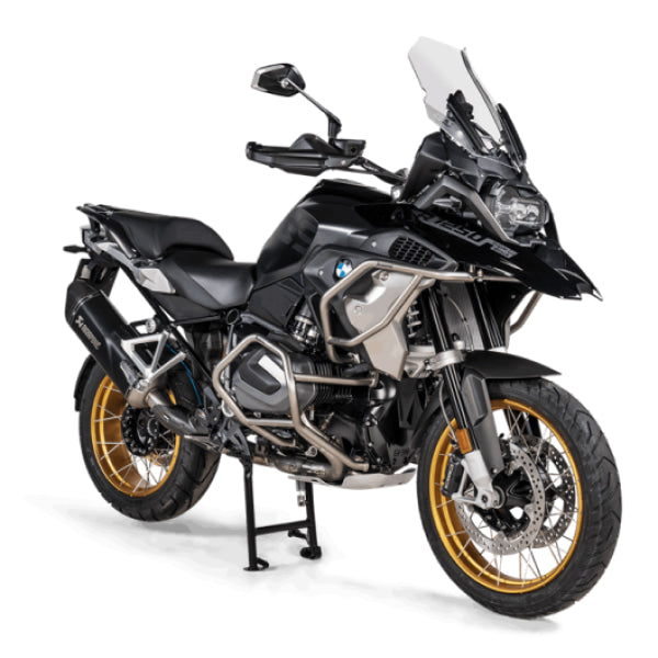 Barres de Protection Inférieures de Moto BMW R 1250 GS / Adventure Akrapovic, montées de 3/4