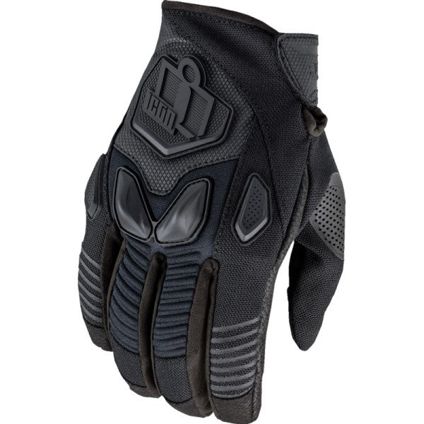 Gants de Moto Automag 3 CE Noir de l'extérieur