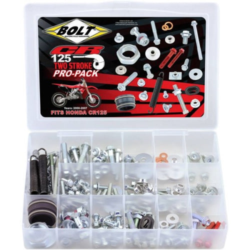 Kit de Boulons Pro Pack CR125