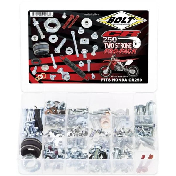 Kit de Boulons Pro Pack CR250