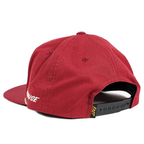 Casquette Capone/Fasthouse/rouge/arrière