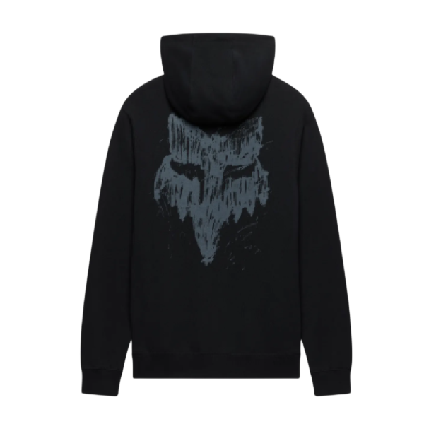 Coton Ouaté Slowburn/noir , de dos