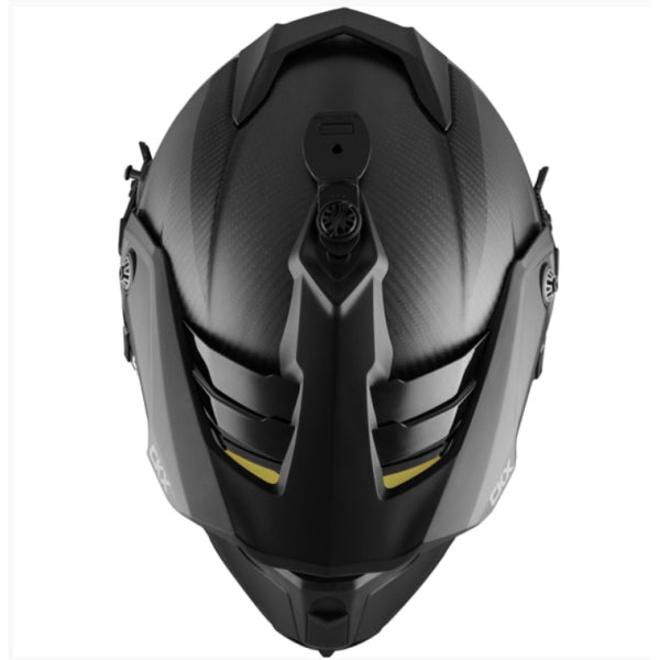 Casque Titan Original noir carbone, dessus