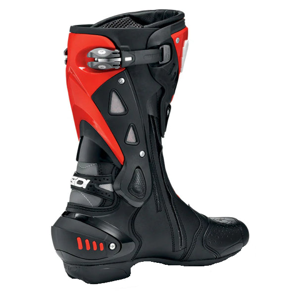 Bottes de Moto ST Noir/Rouge, côté intérieur