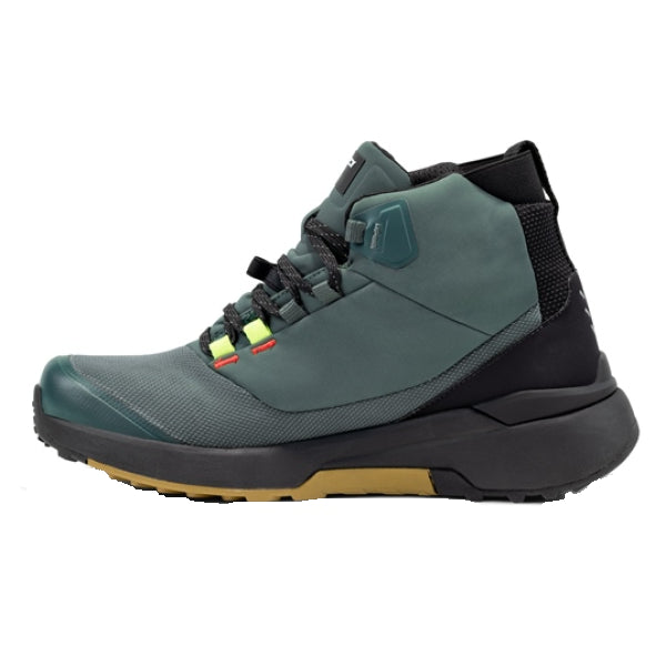 Bottes de Moto Nucleus GTX Noir/Vert, Gauche