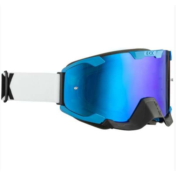 Lunettes 210° Miroir Hors Piste, Été Rapid Clip bleu