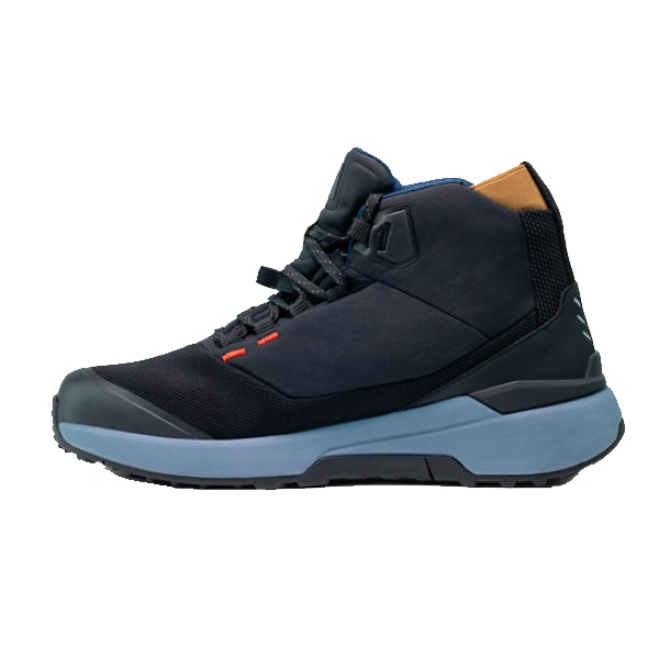 Bottes de Moto Nucleus GTX Noir/Bleu Gauche