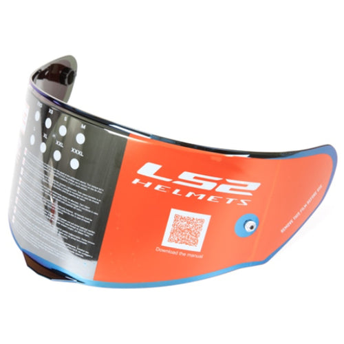 Visière de Moto Assault Stream Bleu