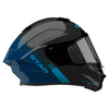 Casque Intégral de Moto Race Star DLX Flex Strike Bleu