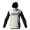 Chandail de Motocross 5.5 Therma JW22 Enduro à Capuchon/Leatt, Noir, blanc, de face