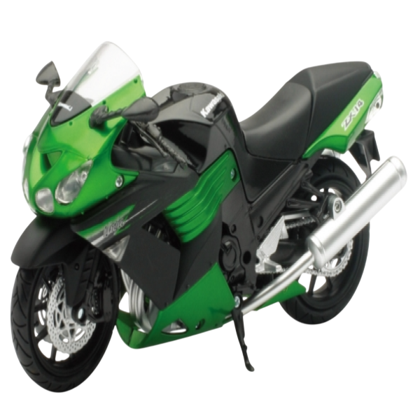 Modèle Réduit 1:12 Kawasaki ZX-14/New Ray Toys/ Vert noir