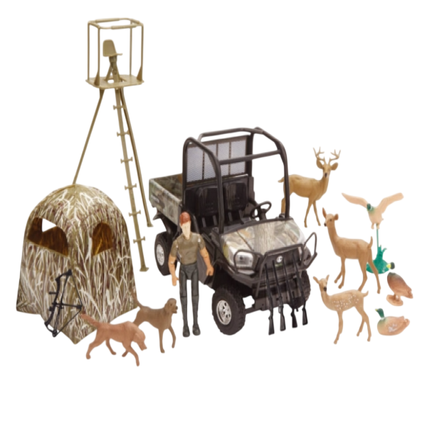 Modèle Réduit 1:18 Kubota RTV Chasse/New ray Toys/ camo