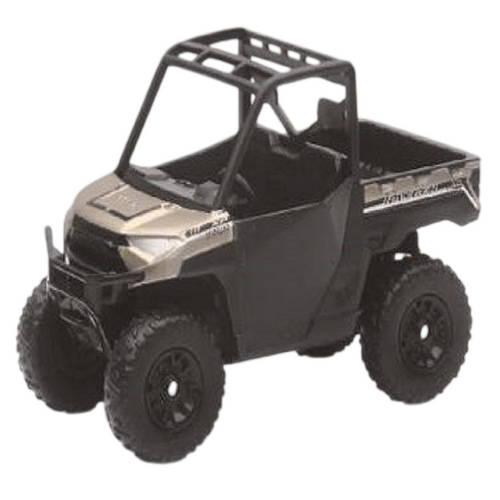 Modèle Réduit Mini Polaris Ranger XP1000 EPS/ New Ray Toys, noir et brun 