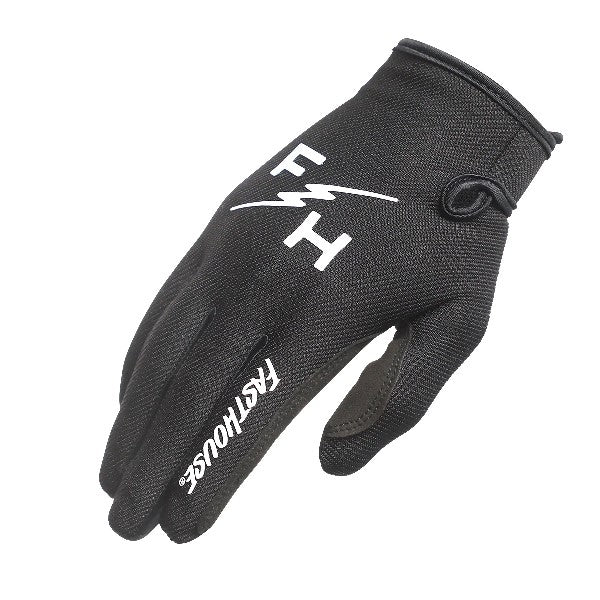 Gants de Motocross Carbon Eternal/Fasthouse noir/droite