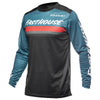 Chandail de Motocross Carbon Force/Fasthouse/turquoise de face
